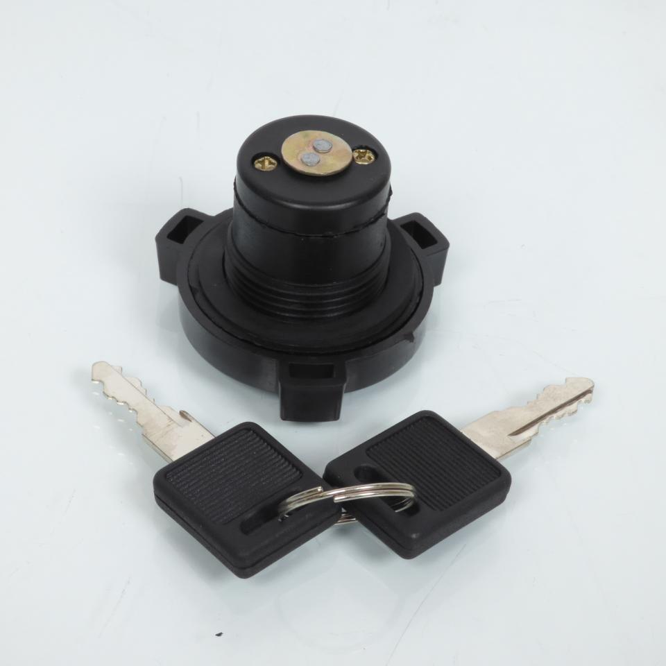 Bouchon de réservoir d'essence à clef pour mobylette MBK 51 a visser Ø29mm Neuf