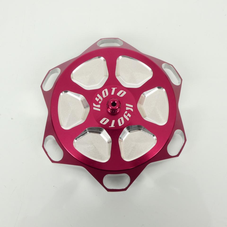 Bouchon de réservoir Kyoto pour moto Honda 250 CRF aluminium anodisé rouge Neuf
