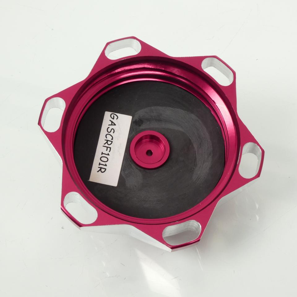 Bouchon de réservoir Kyoto pour moto Honda 250 CRF aluminium anodisé rouge Neuf