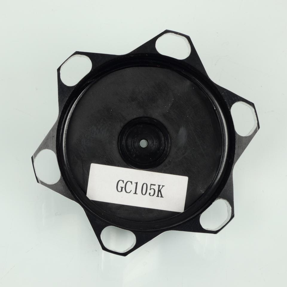 Bouchon de réservoir Kyoto alu anodisé noir pour moto enduro cross TT KTM Neuf