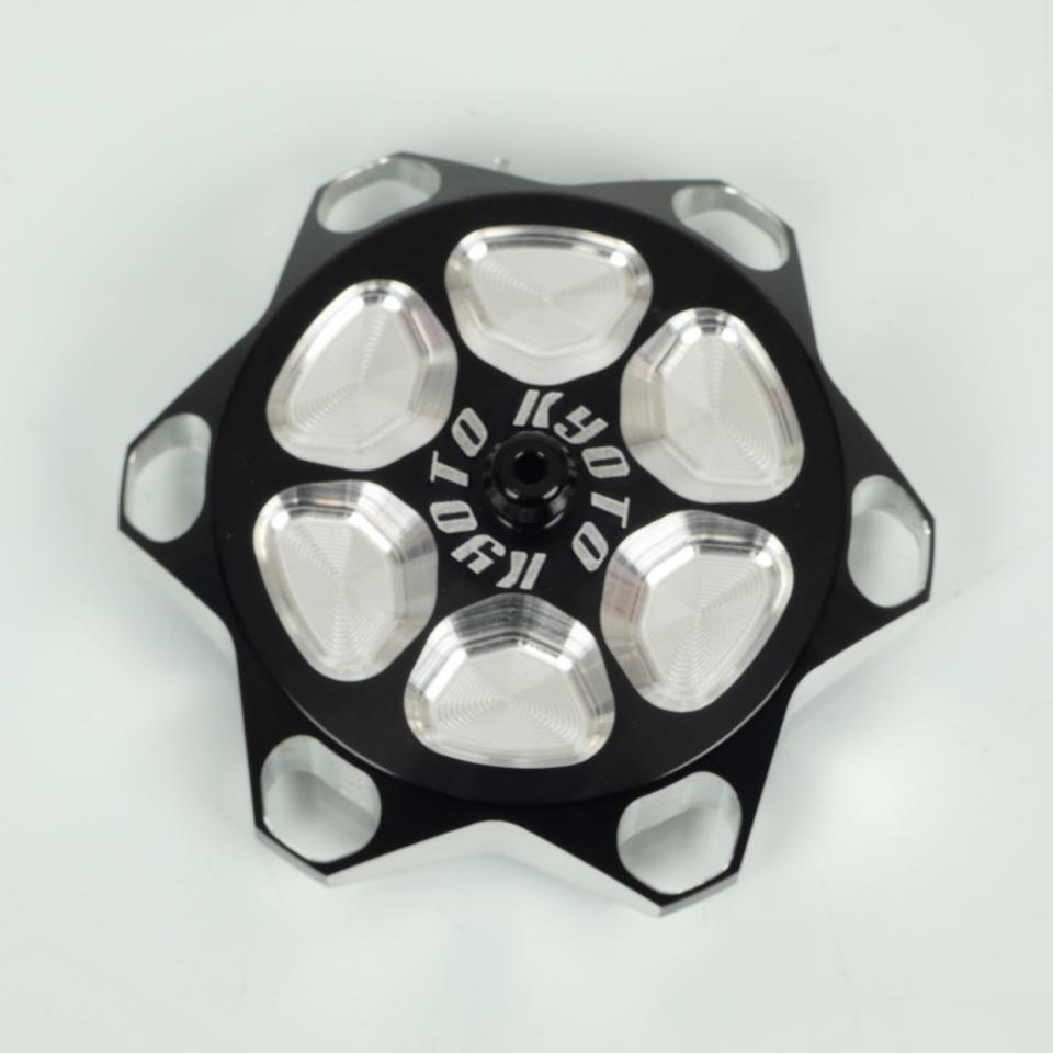 Bouchon de réservoir Kyoto alu anodisé noir pour moto enduro cross TT KTM Neuf