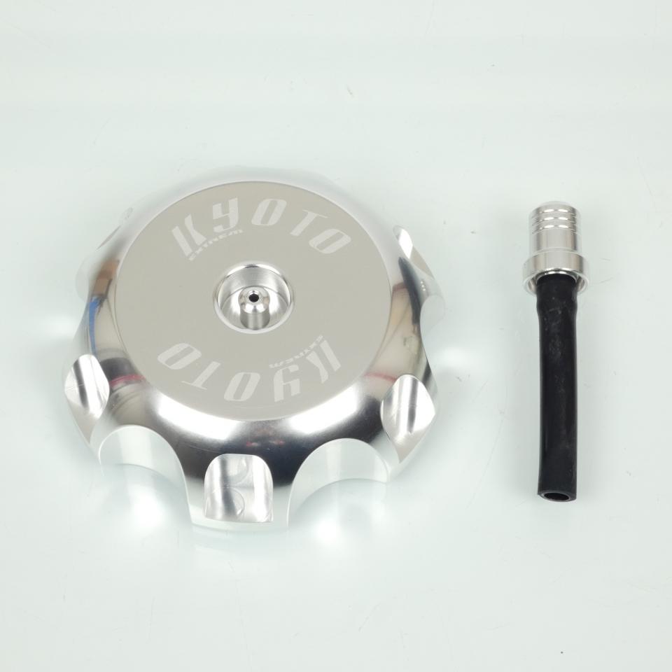 Bouchon de réservoir Kyoto aluminium poli pour moto Yamaha 85 YZ Neuf