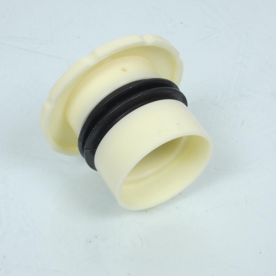 Bouchon de réservoir d'essence à pousser Ø40mm crème pour mobylette MBK 50 88
