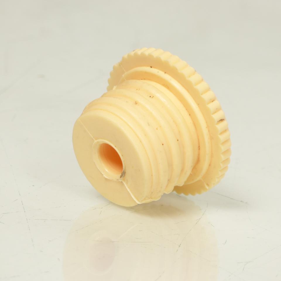 Bouchon de réservoir d'essence crème Ø29mm a pousser pour mobylette Peugeot 103