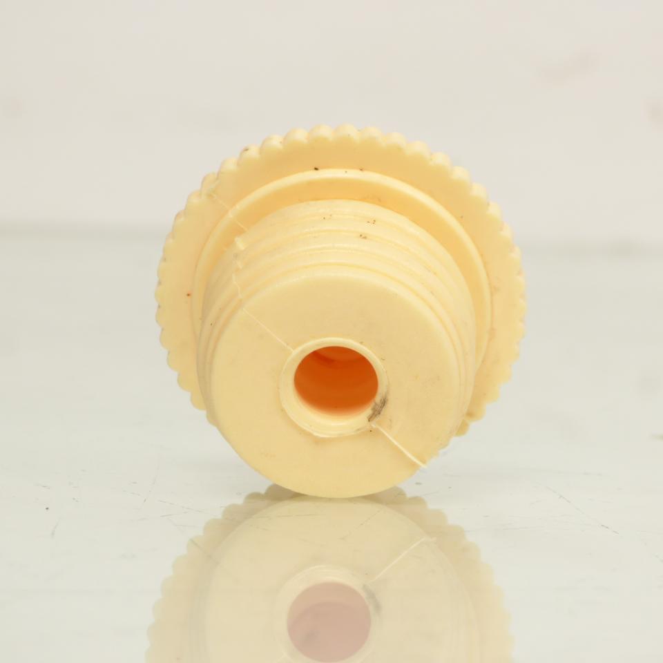Bouchon de réservoir d'essence crème Ø29mm a pousser pour mobylette Peugeot 103