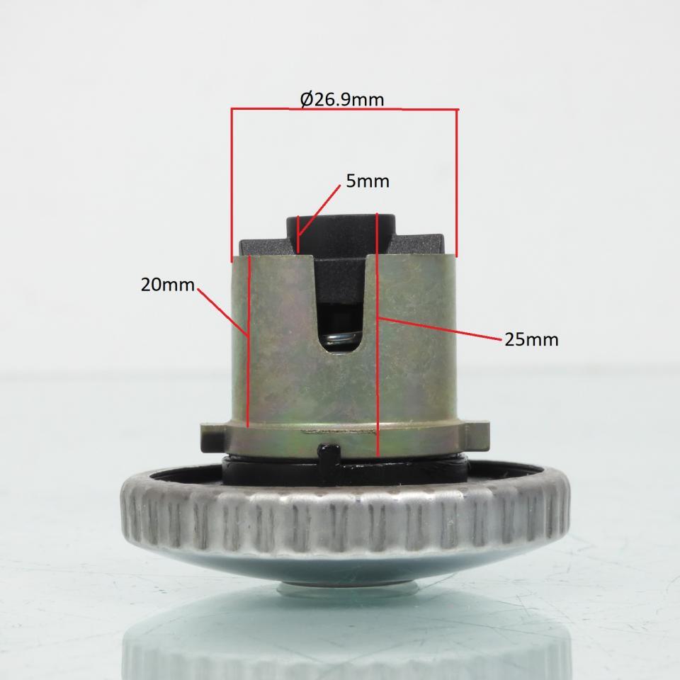 Bouchon de réservoir Tecnium pour Scooter Malaguti 125 Madison 3 2007 à 2009 Neuf