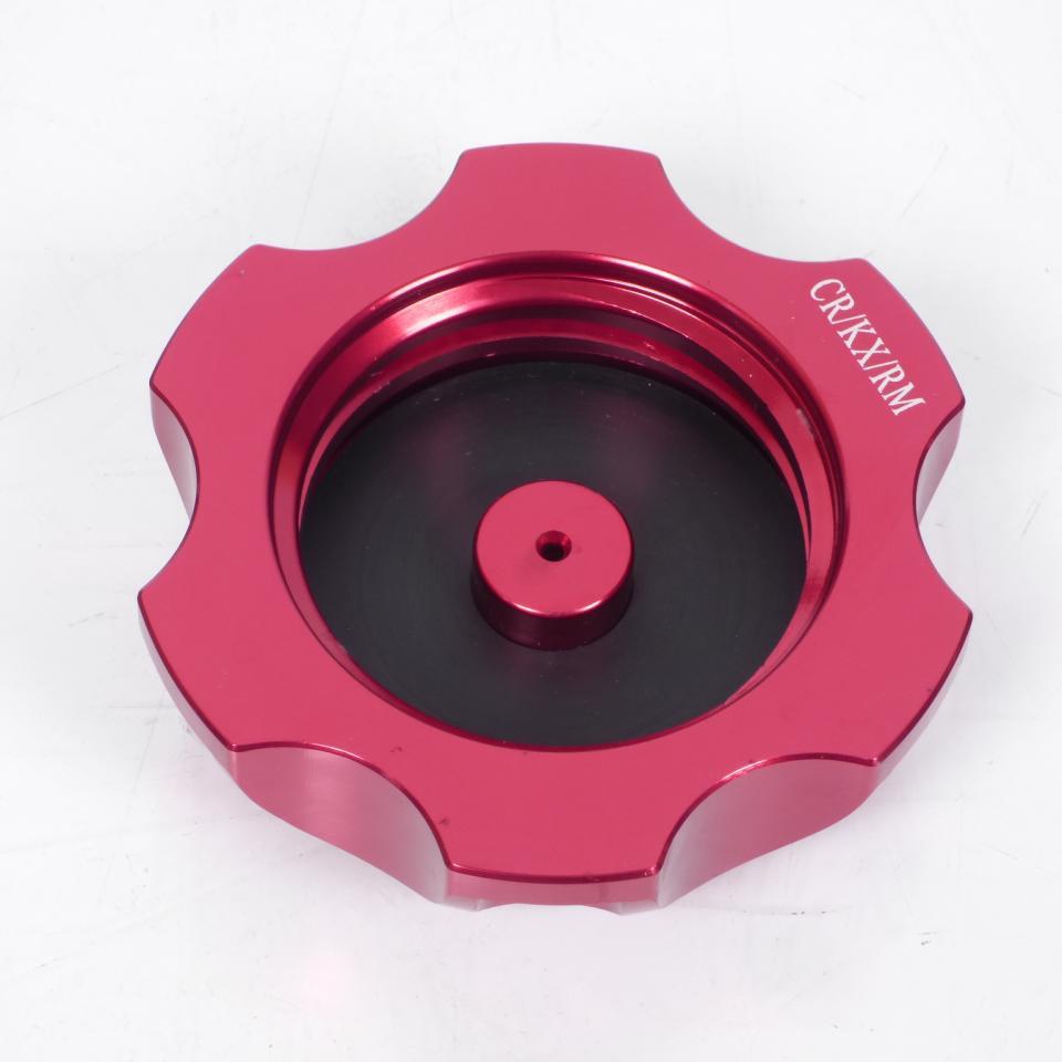 Bouchon de réservoir Vparts pour moto Honda 125 CR Après 2002 741-RJ / Rouge Neuf