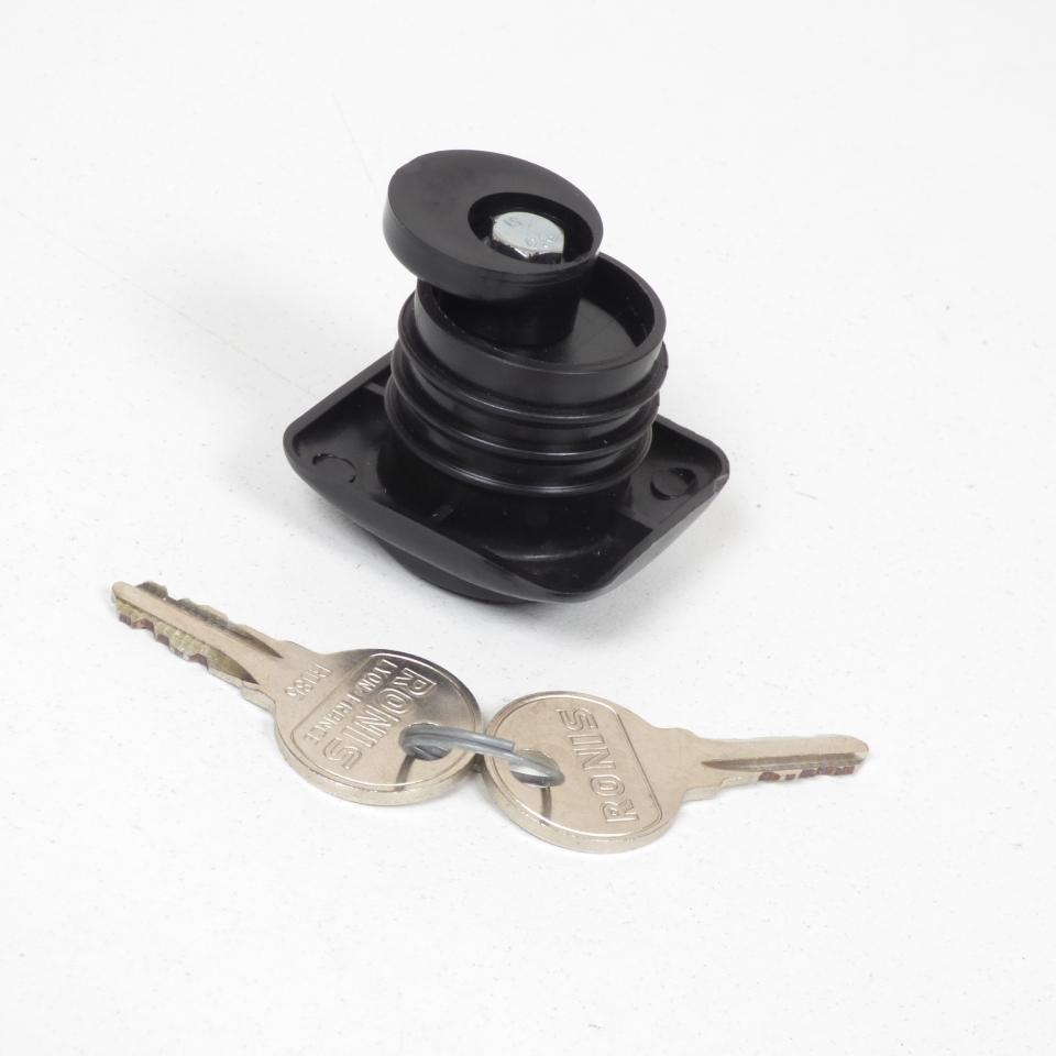 Bouchon de réservoir RSM pour mobylette Peugeot 50 103 Avant 2020 carré noir / D30mm Neuf
