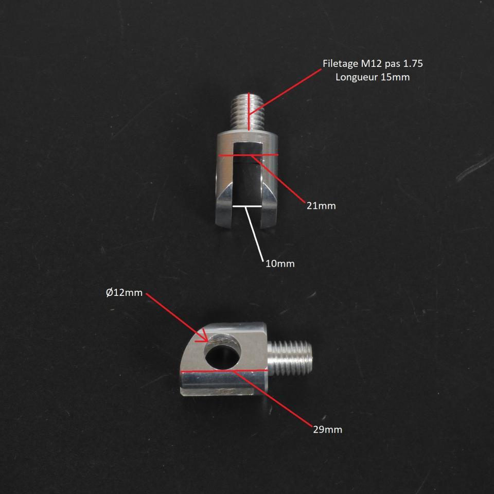Chape de repose pied Générique pour moto Kawasaki 1000 Z1000 2003-2008 Neuf