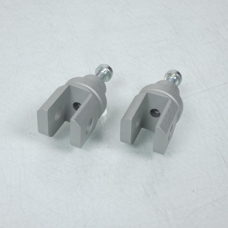 Paire Chape de repose pied Lightech pour moto Suzuki 600 GSR 2006-2010 FTP005SIL