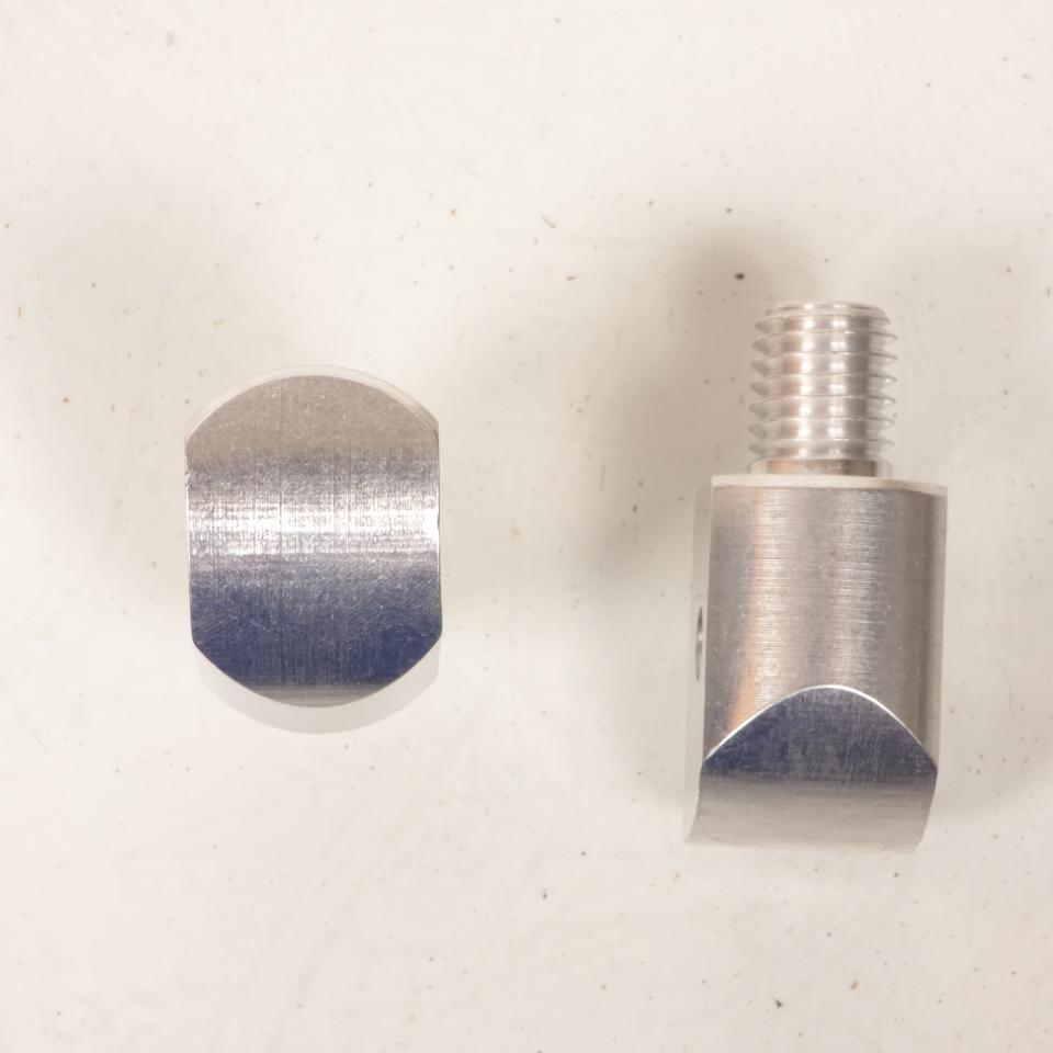 Paire chape adaptateur repose pied passager pour moto Honda VTR 1000 2000 à 2004 Neuf