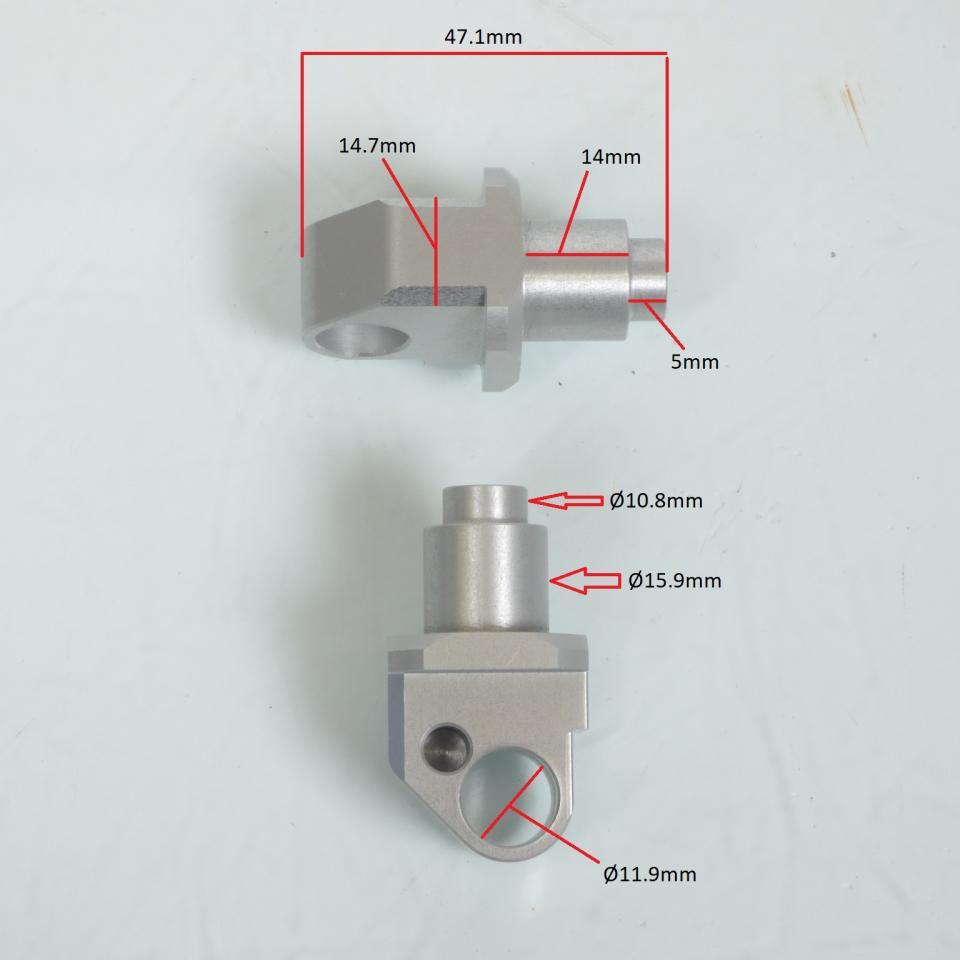 Chape de repose pied LSL pour Moto Suzuki 600 GSXF 1998 à 2008 115-S05 Neuf