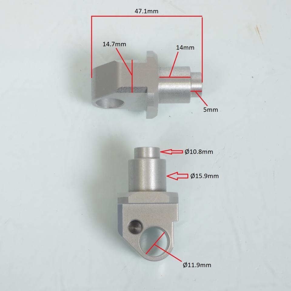 Chape de repose pied LSL pour Moto Suzuki 750 GSXF 1989 à 2007 Neuf