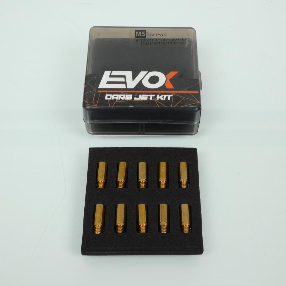 Boîte 10 gicleur principal de carburateur PWK 100 à 122 EVOK pour moto KEA Neuf