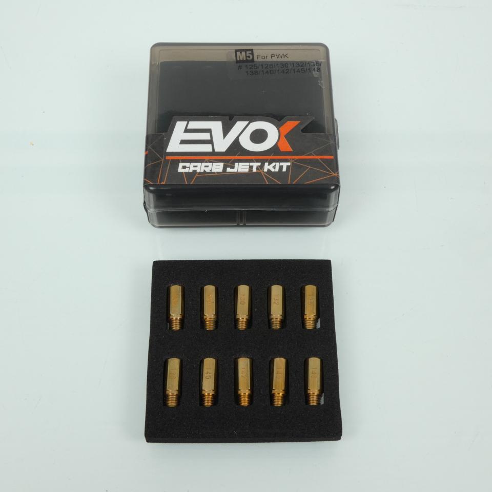 Boîte 10 gicleur principal de carburateur PWK 125 à 148 EVOK pour moto KEA Neuf