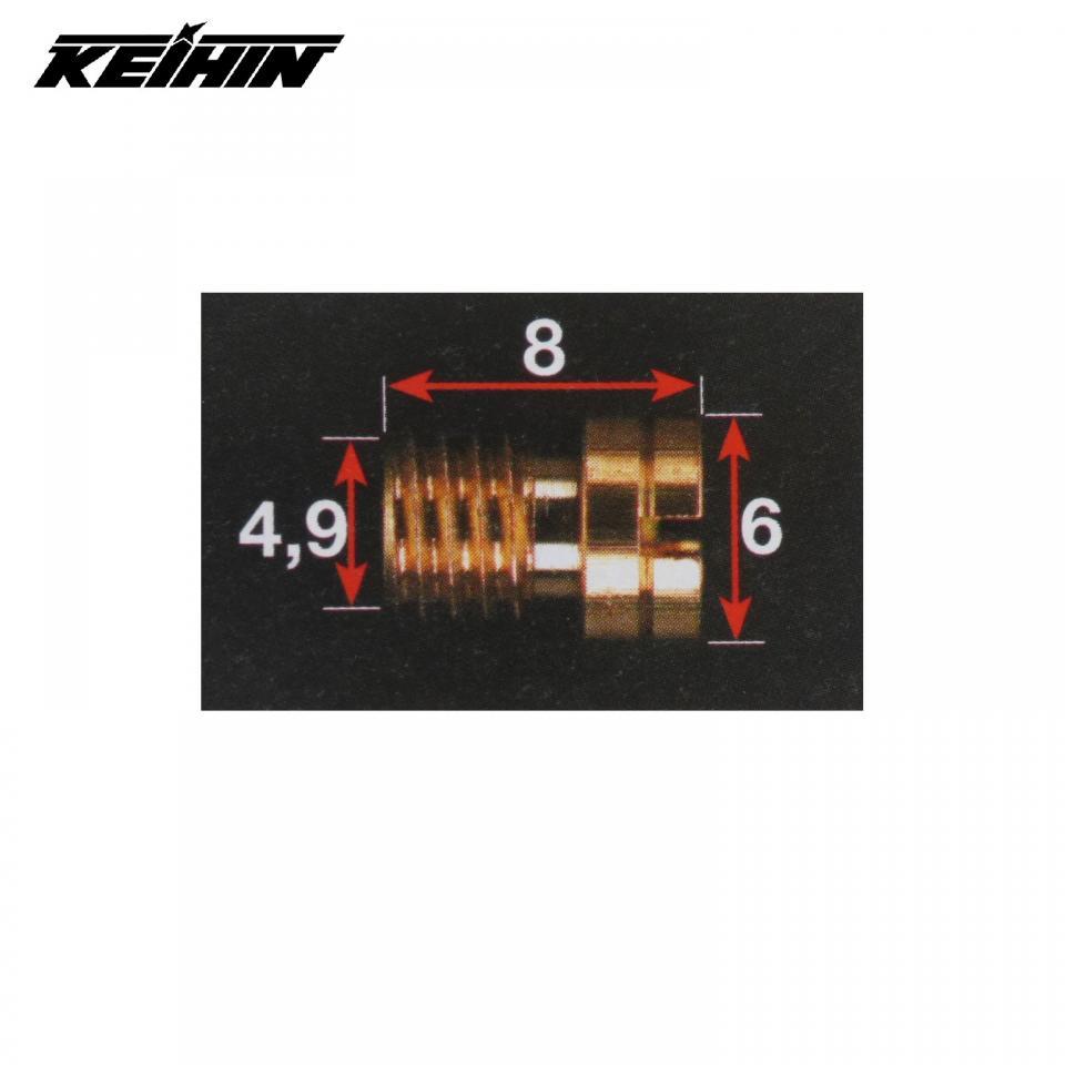 Gicleur principal KEC125 pour carburateur Keihin moto quad scooter 99101-393-125