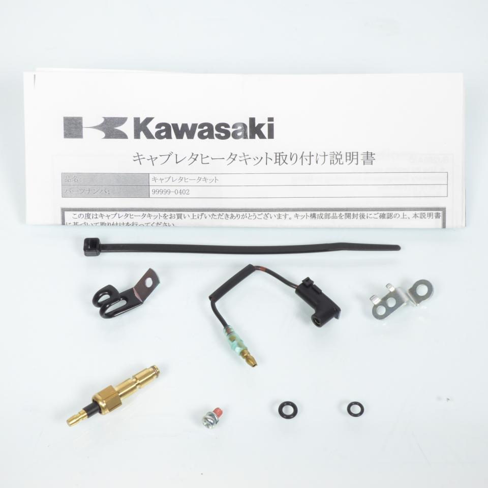 Kit réchauffeur carburateur origine pour moto Kawasaki 750 ZR 1995 à 1999 99999-0402