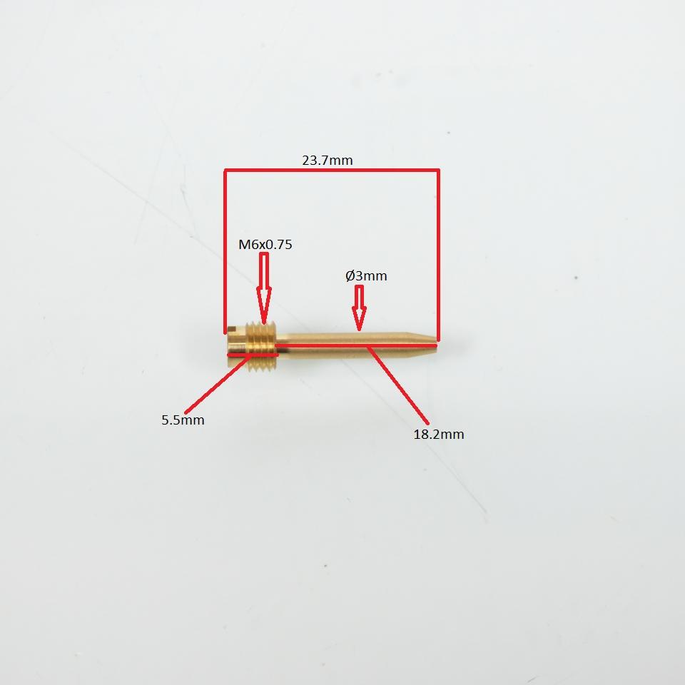 Vis de richesse Mikuni pour carburateur moto scooter quad Mikuni TMX27 Neuf