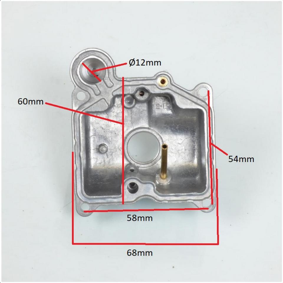 Cuve de carburateur Mikuni TM36 Neuf TM40/12 pour moto cross enduro