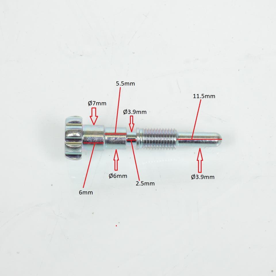 Vis de ralenti carburateur pour moto Yamaha 125 RDLC 1986 31J-14103-00 mikuni