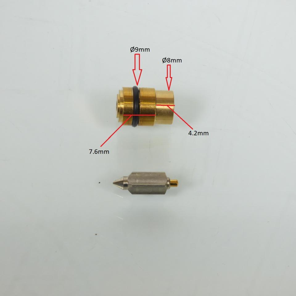 Pointeau et siège 2.5 pour moto Kawasaki 80 KX 1981 à 1990 FVS-218 16030-1013