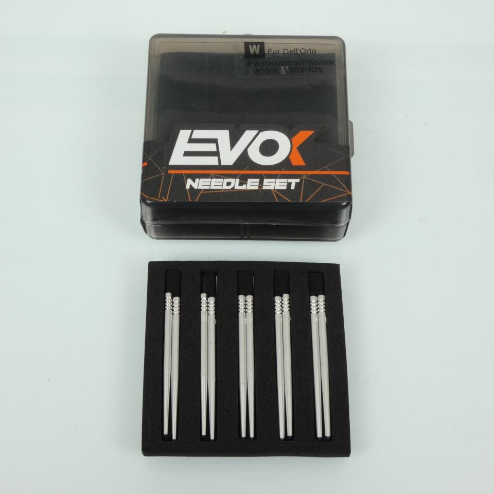 Aiguille de boisseau de carburateur Dellorto PHBD W3 à W25 EVOK pour moto Neuf