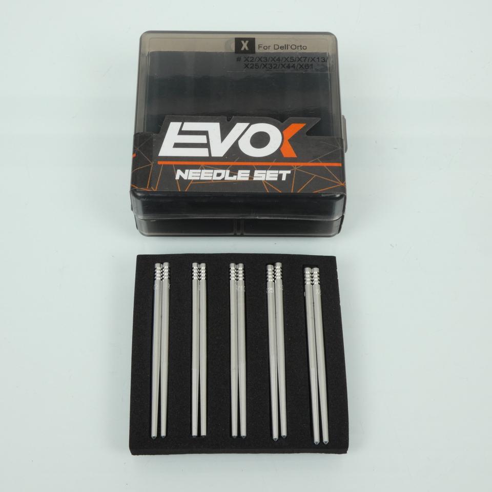Aiguille de boisseau de carburateur Dellorto PHBH X2 à X61 EVOK pour moto Neuf