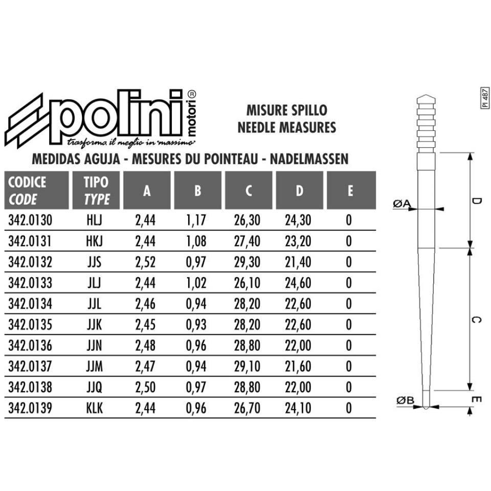 Pièce de carburateur Polini pour Auto Neuf