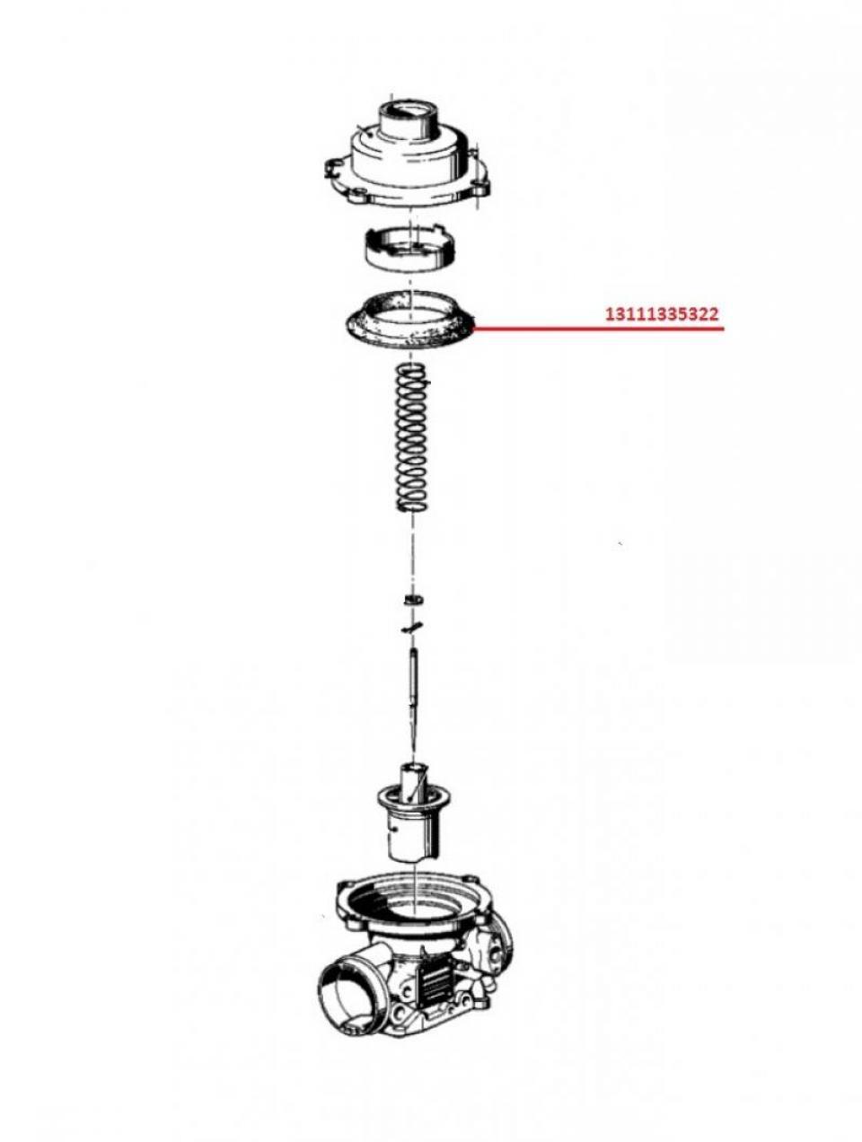 Pièce de carburateur origine pour Moto BMW 1000 R 100 1978 à 1984 13111335322 Neuf