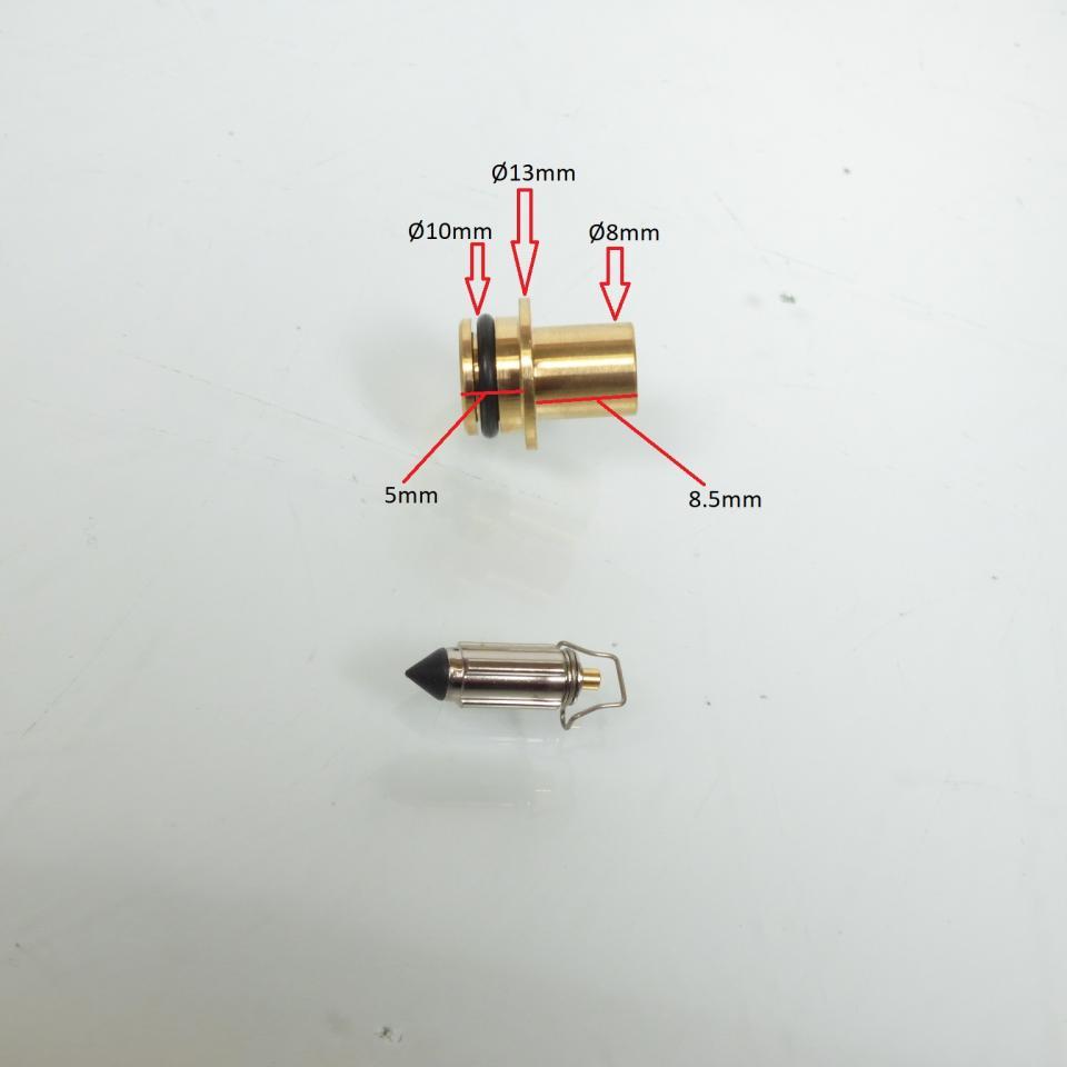 Pointeau et siège de pointeau 1.5 pour moto Suzuki 350 DR S FVS-304 13370-44B00