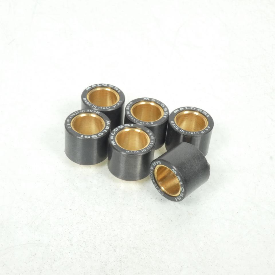 Galet rouleau de variateur Malossi pour Scooter Baotian 50 Bt49Qt 4T Avant 2017 16x13 6Grs / 66 9823.L0 Neuf