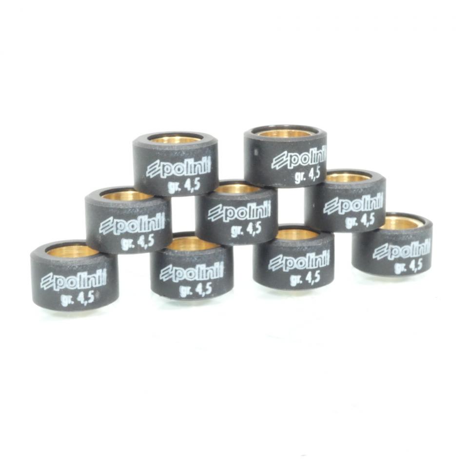 Galet rouleau de variateur Polini pour scooter Beta 50 Ark Ac 1996 à 2007 242.255 / 16x10 4.5Grs Neuf