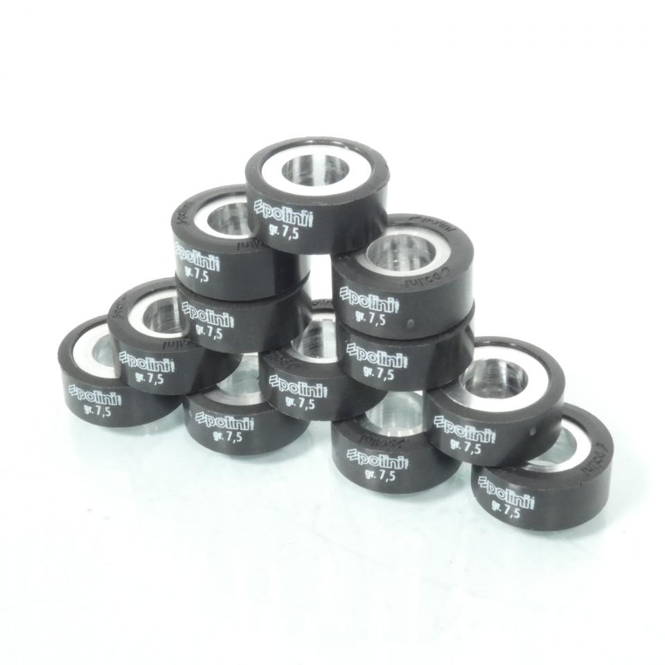 Galet rouleau de variateur Polini pour Scooter Yamaha 500 T-Max 2004 à 2011 242.319 / 25x11 7.5Grs Neuf