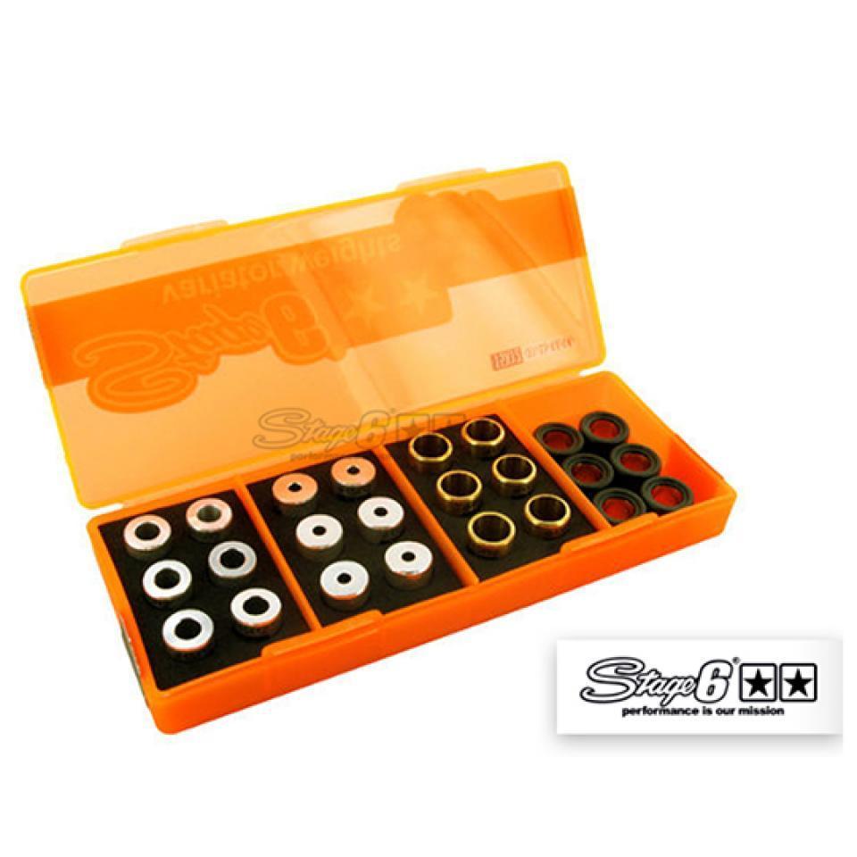 Galet rouleau de variateur Stage 6 pour Scooter MBK 50 Booster 2004 à 2019 Neuf