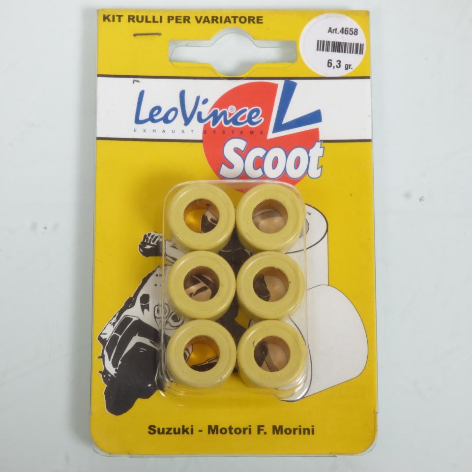 Galet rouleau de variateur Leovince pour Scooter Derbi 50 Paddock Lc 1997 17x12 6.3Grs Neuf