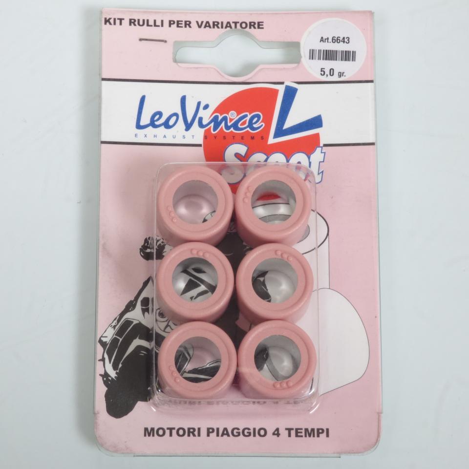 Galet rouleau de variateur Leovince pour Scooter Derbi 125 GP1 2007 à 2010 19x17 5.0Grs Neuf