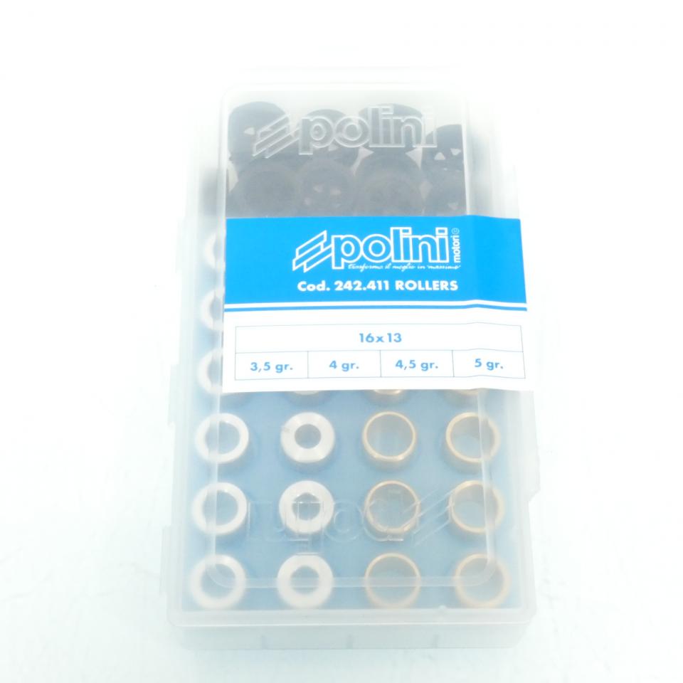 Galet rouleau de variateur Polini pour Scooter Kymco 50 People 2T Avant 2020 242.411 Neuf