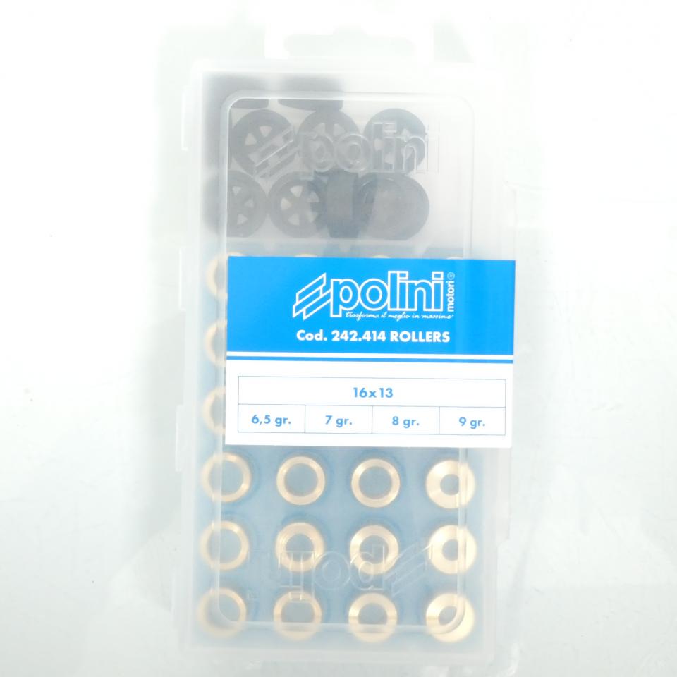 Galet rouleau de variateur Polini pour Scooter Peugeot 50 Elystar 2006 à 2014 242.414 Neuf