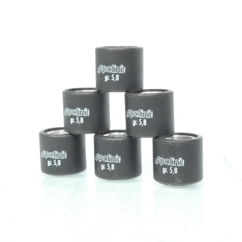 Galet rouleau de variateur Polini pour Scooter Yamaha 125 Xmax 2006 à 2020 242.095 / 19x17 5.8Grs Neuf