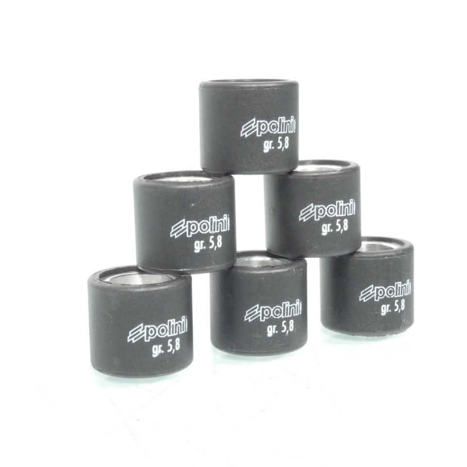 Galet rouleau de variateur Polini pour Scooter Yamaha 125 Xmax 2006 à 2020 242.095 / 19x17 5.8Grs Neuf