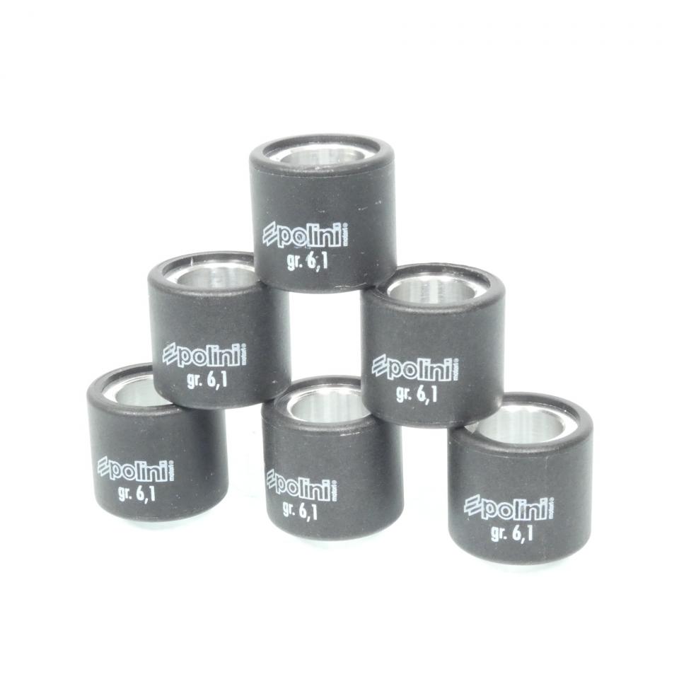 Galet rouleau de variateur Polini pour Scooter MBK 125 Skycruiser 2006 à 2020 242.094 / 19x17 6Grs Neuf