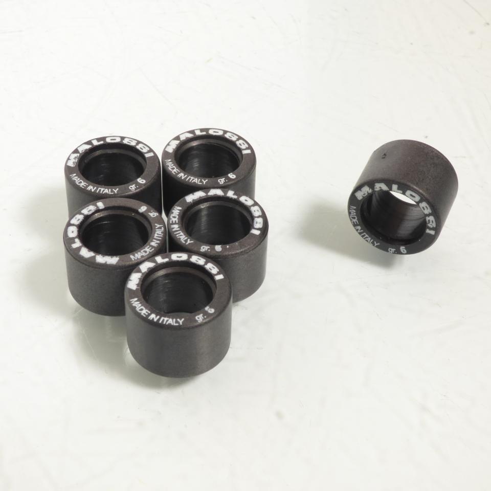 Galet rouleau de variateur Malossi pour scooter Cagiva 50 PROGRESS 2T Après 1996 669999.E0 / 17x12.3 6Grs Neuf