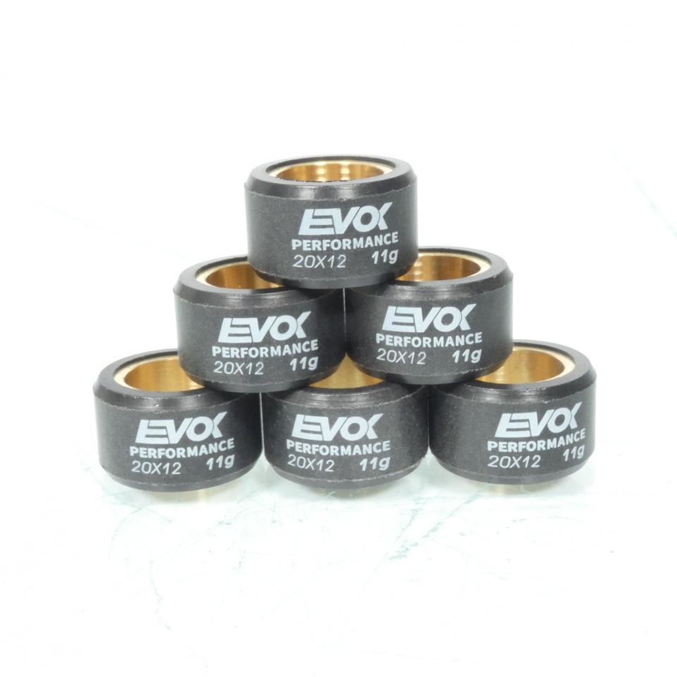 Galet rouleau de variateur EVOK pour scooter Aprilia 300 Leonardo 2005 à 2006 20x12 11Grs / 100480088 Neuf