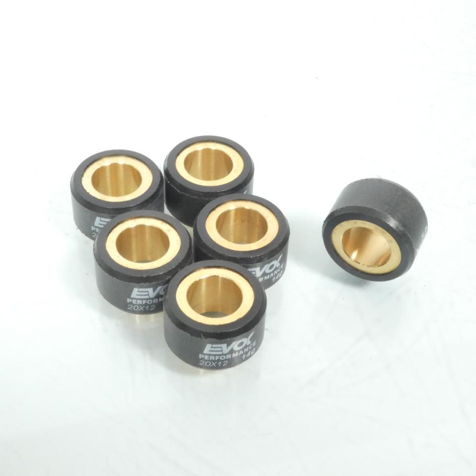 Galet rouleau de variateur EVOK pour scooter Benelli 250 Velvet 1999 à 2001 20x12 14Grs / 100480091 Neuf