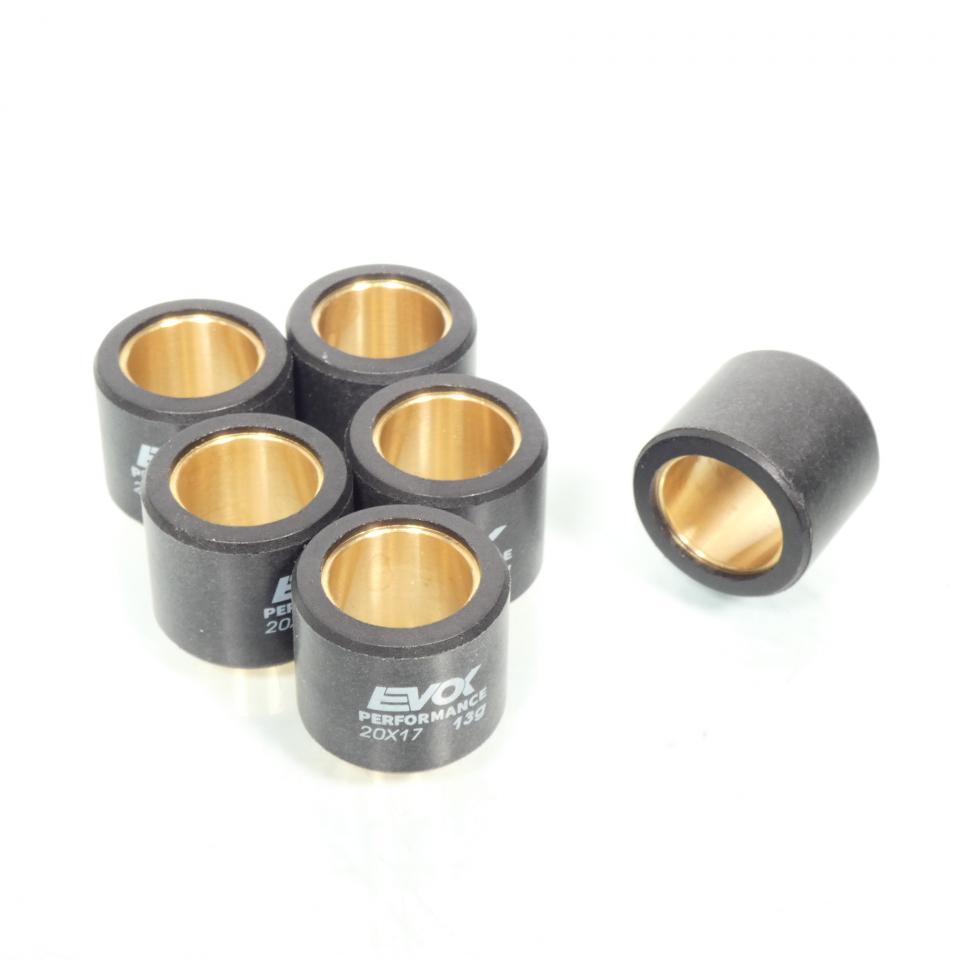 Galet rouleau de variateur EVOK pour scooter Suzuki 125 Burgman 2007 20x17 13Grs / 100480109 Neuf