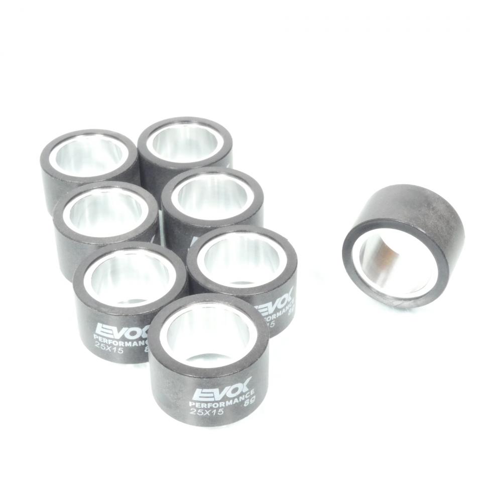 Galet rouleau de variateur EVOK pour scooter Yamaha 500 T-Max Abs 2008 à 2011 25x15 8Grs / 100480136 Neuf