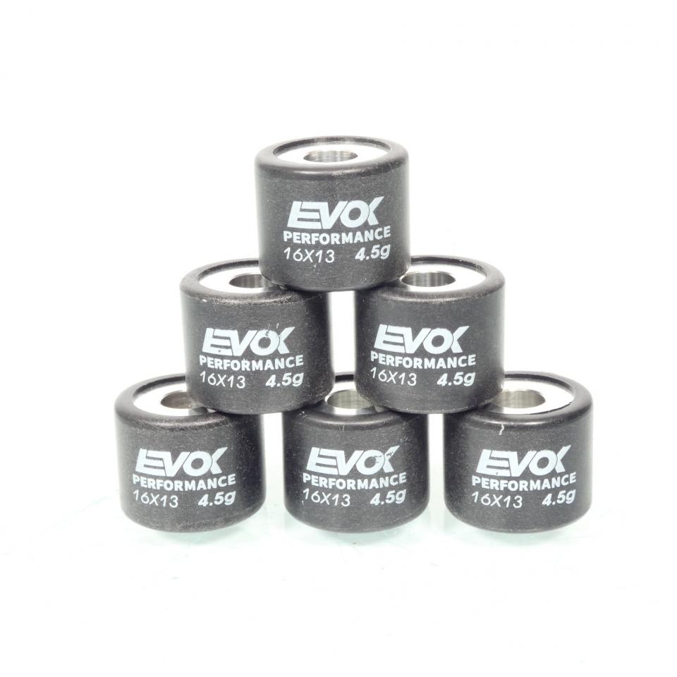 Galet rouleau de variateur EVOK pour scooter Peugeot 500 Buxy 2020 16x13 4.5Grs / 100480023 Neuf