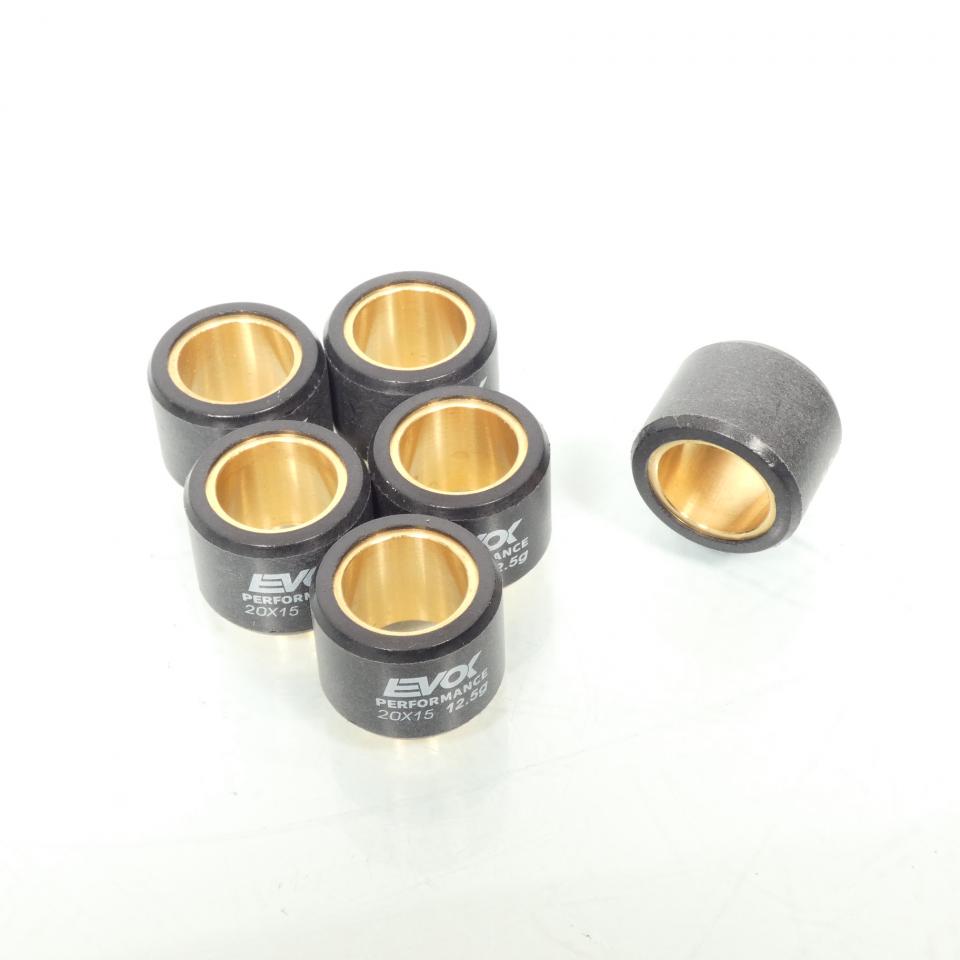 Galet rouleau de variateur EVOK pour scooter Honda 150 SH 2001 à 2004 20x15 12.5Grs / 100480097 Neuf