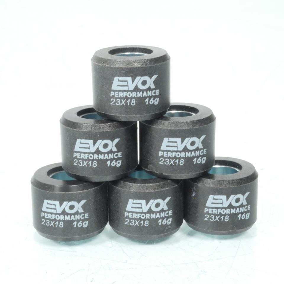 Galet rouleau de variateur EVOK pour scooter Honda 150 Pantheon 2T 1998 à 2002 23x18 16Grs / 100480125 Neuf