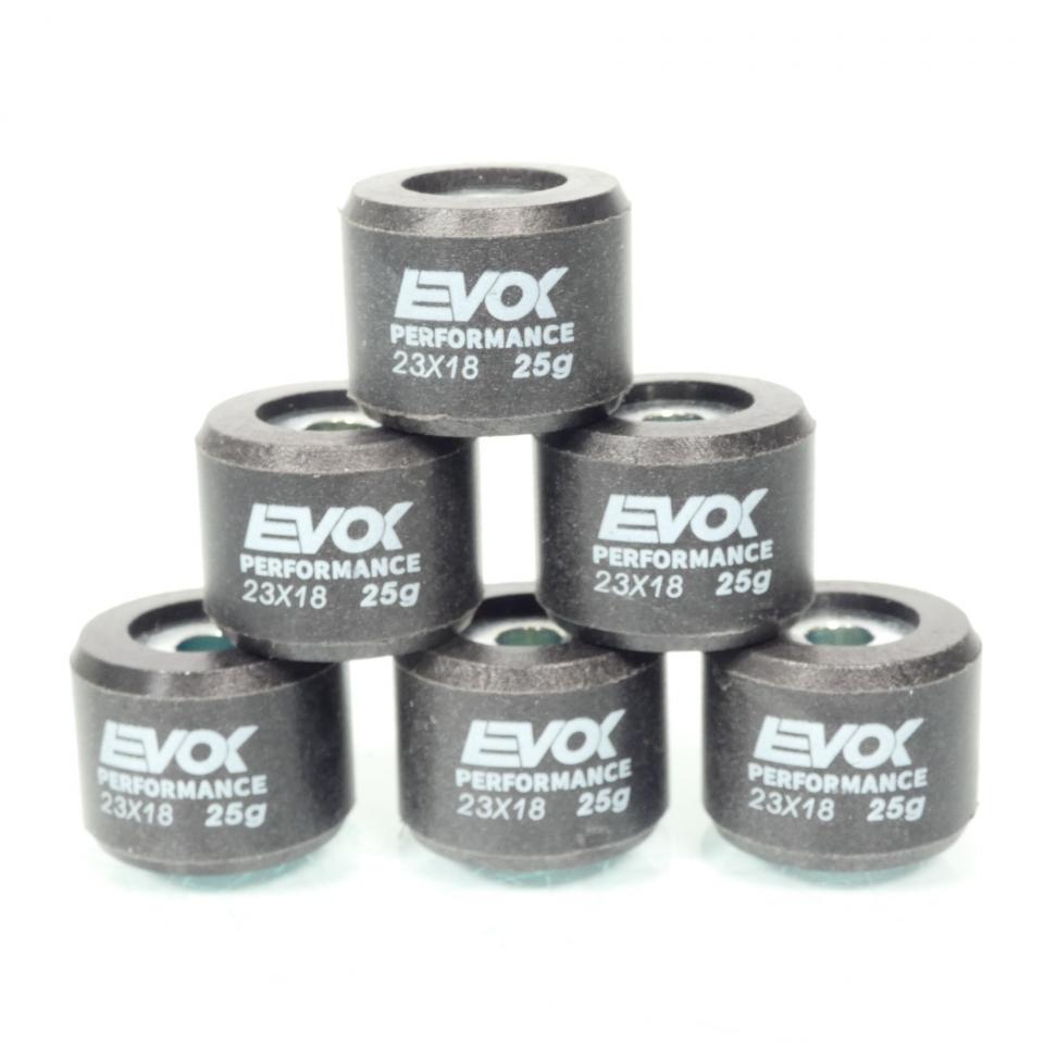 Galet rouleau de variateur EVOK pour scooter Honda 250 FES Foresight 2000 à 2005 23x18 25Grs / 100480133 Neuf